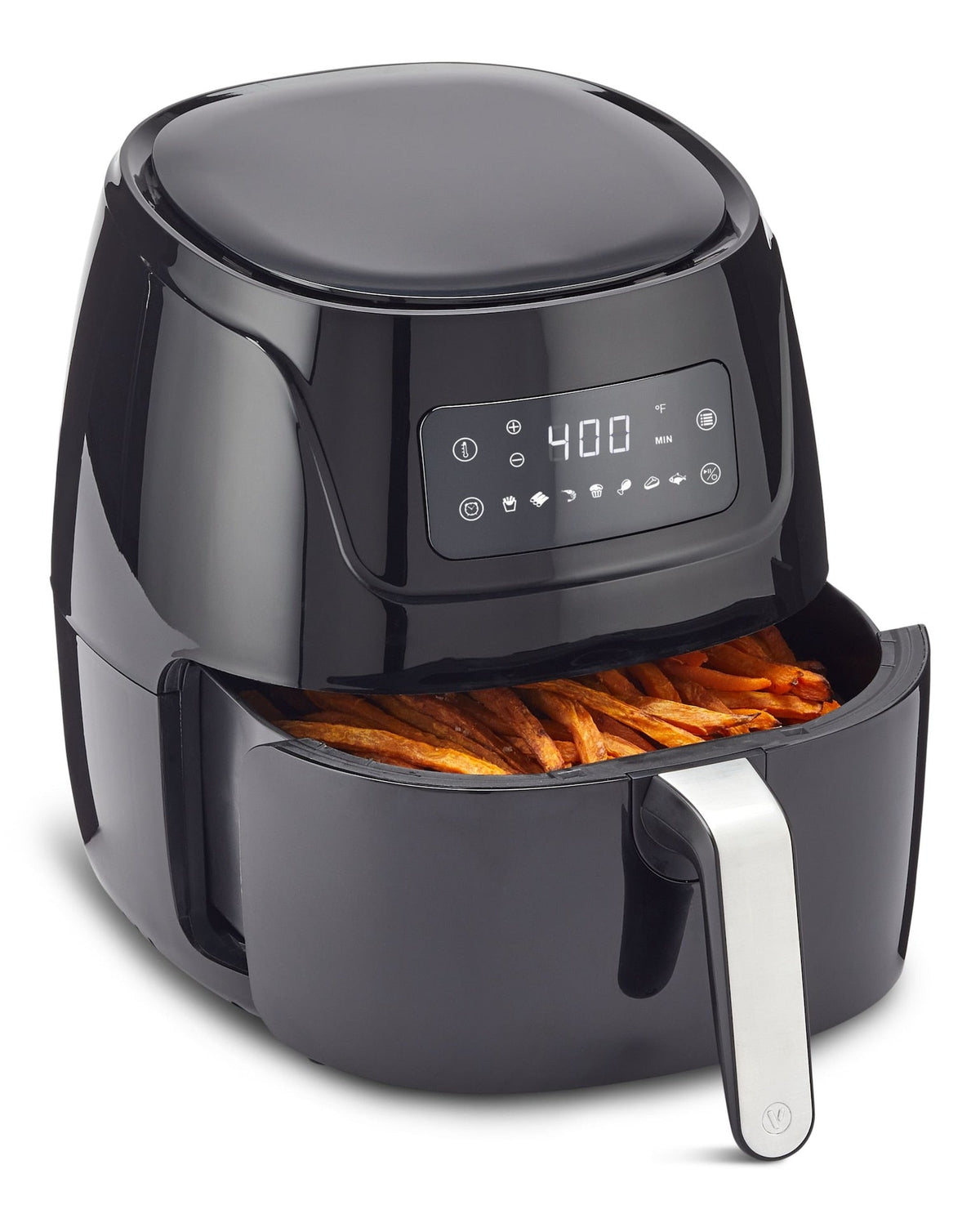 Digital Air Fryer with Non-Stick Basket, 4.6-qt