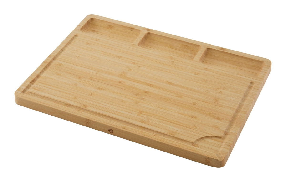 Compartment Bamboo Cutting Board