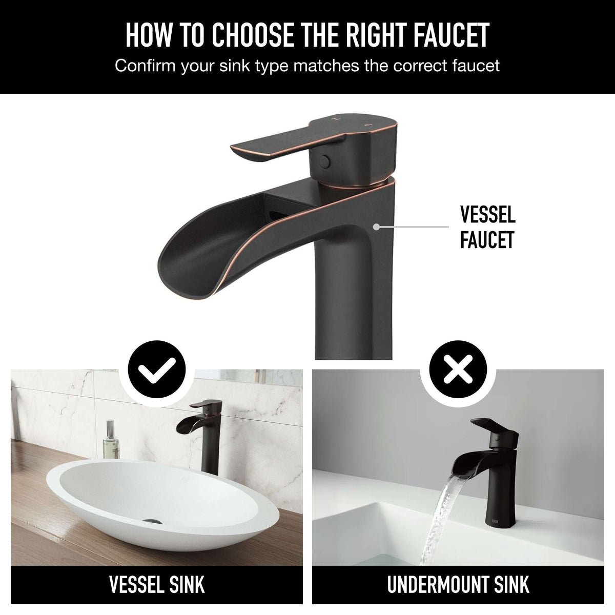 Niko Single Handle Vessel Single Hole Bathroom Sink Faucet with Pop-up Drain, Antique Rubbed Bronze