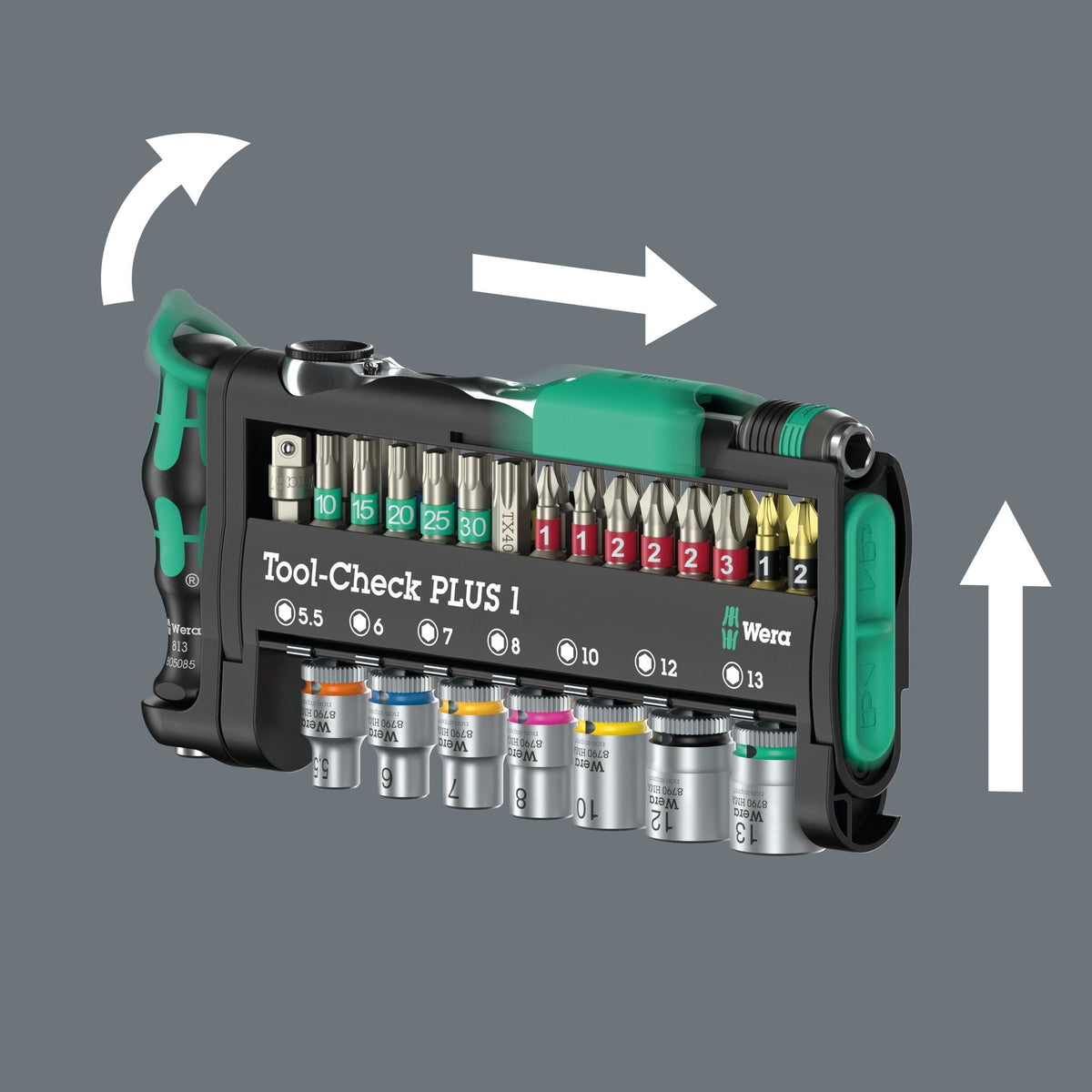 Tool-Check Plus Set for Manual & Machine Use, Metric, 39-pc