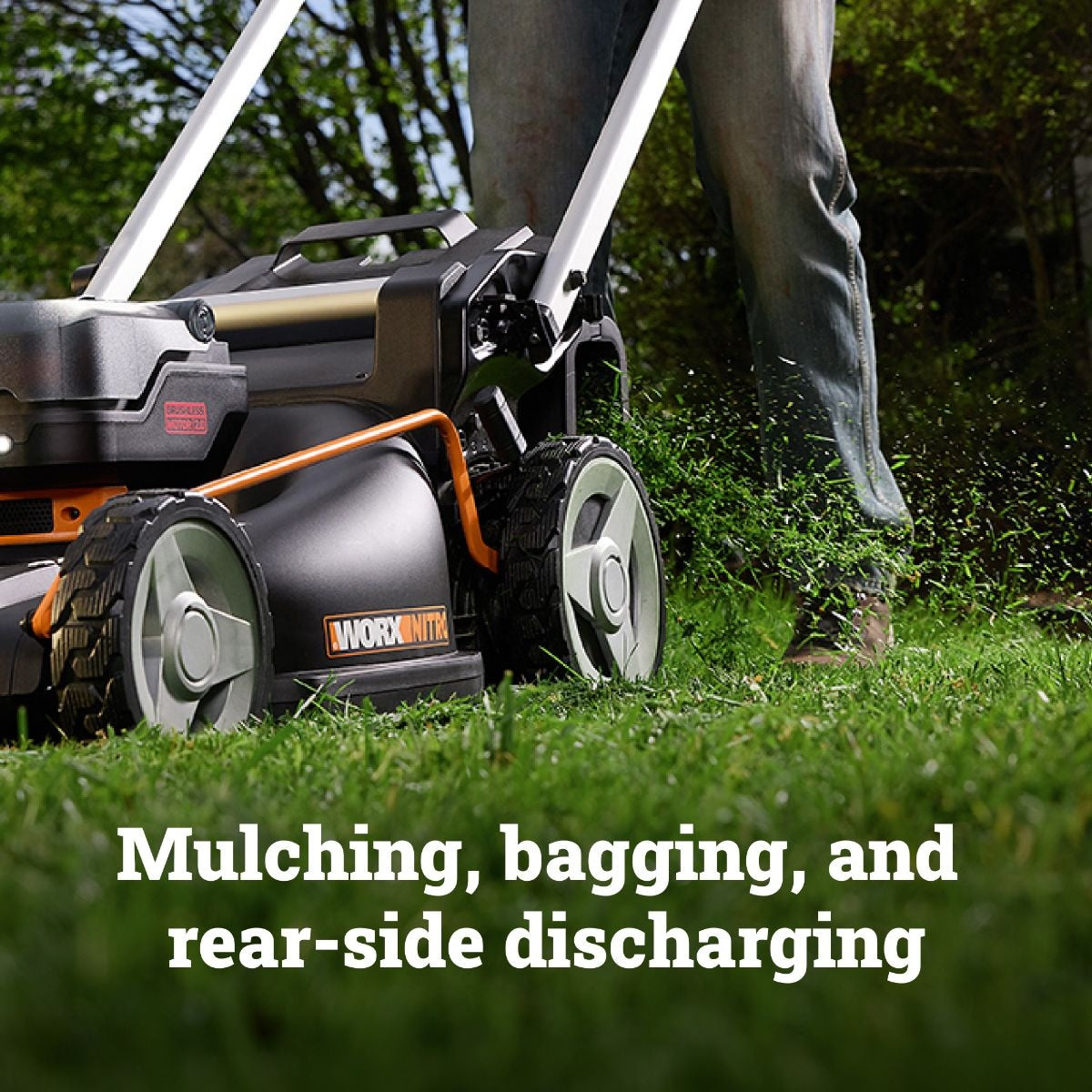 40V Nitro PowerShare 3-in-1 Self-Propelled 21-in Lawn Mower