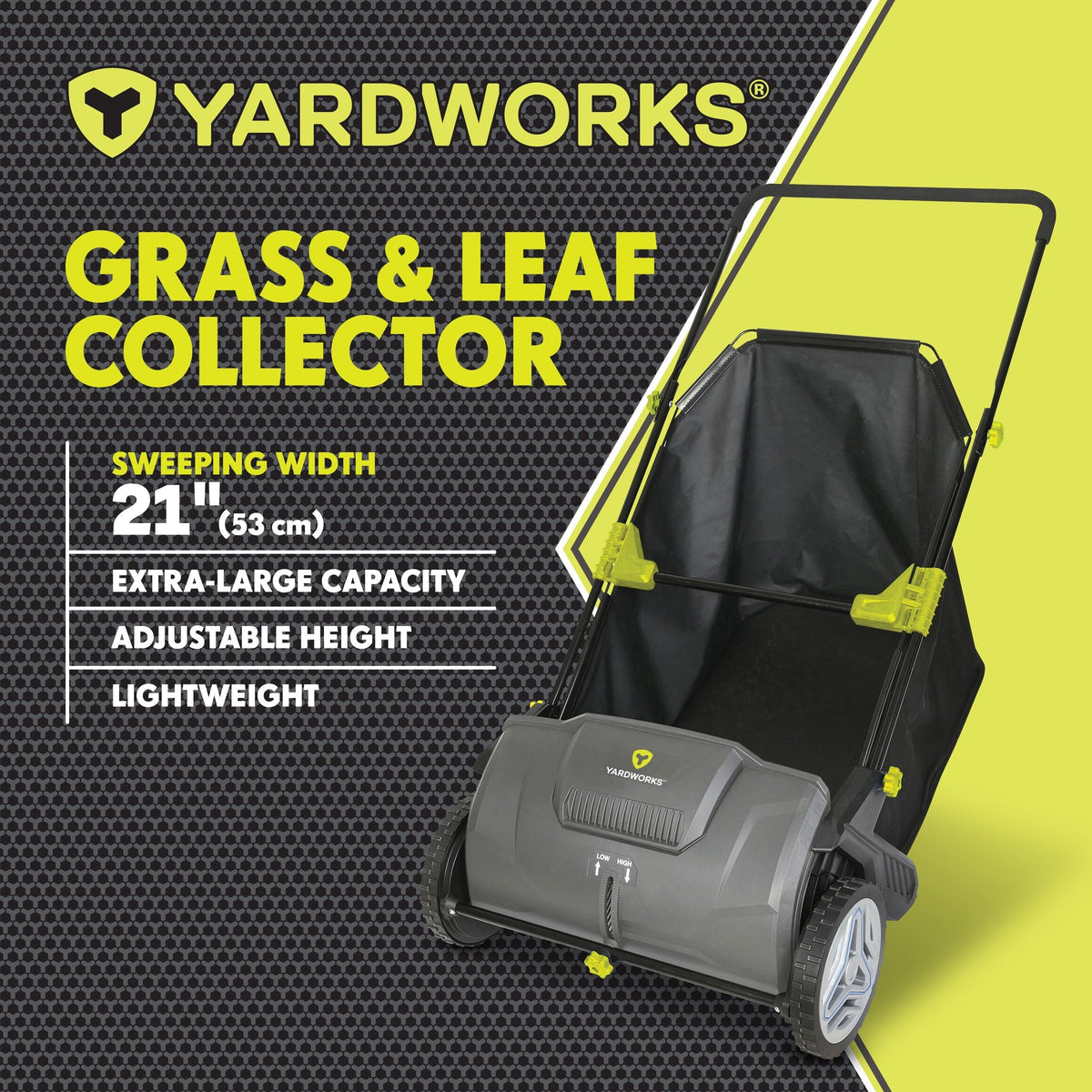 Grass & Leaf Collector, Extra-Large Capacity