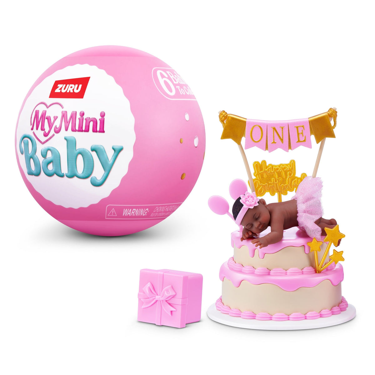 My Mini Baby Series 2 Mystery Playset Capsule for Ages 3+, Assorted Figures