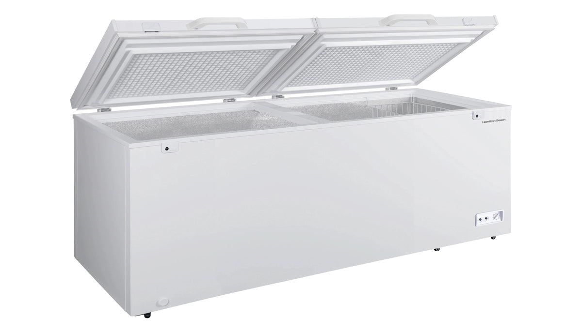 21 Cu. ft. Chest Freezer, Double Doors, HZ9212, White