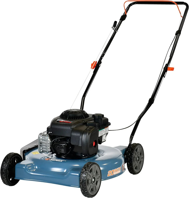 Gas Lawn Mower, 20-Inch, 125 cc 4-Cycle Engine, Push Lawnmower R9224