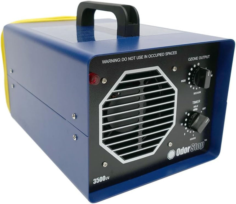 Professional-grade ozone generator ionizer, suitable for areas of up to 2500 square feet. It is used for deodorizing and purifying medium-sized areas (such as hotel rooms, offices, and basements). Q6506