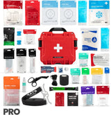 Waterproof first aid kit - Emergency medical supplies and essential survival items, suitable for emergency provisions and necessities in cars, homes, boats, camping and traveling.
