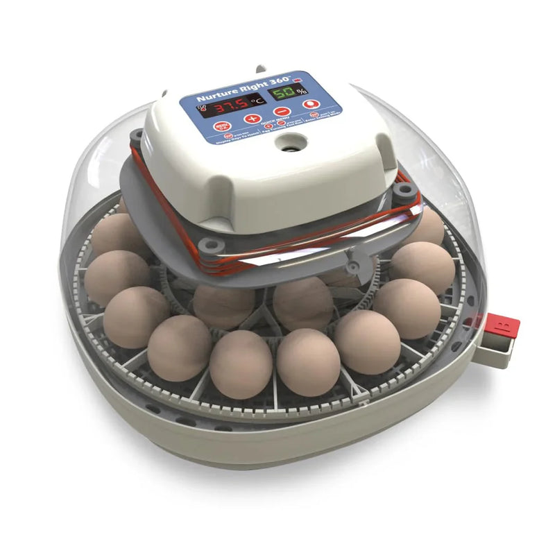 Farms Nurture Right Egg Incubator for Hatching Chicks - Holds 22 Eggs E6936