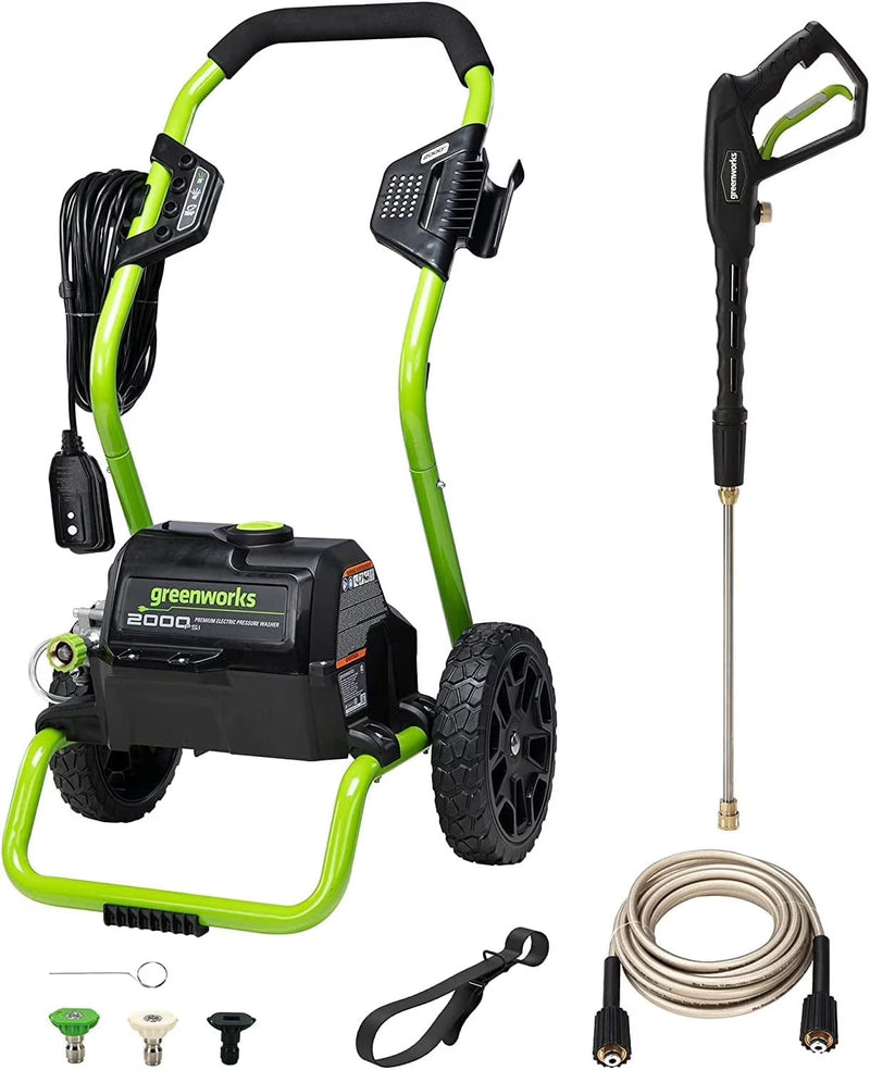 2000 Max PSI, 1.1 GPM (13 Amp) Electric Pressure Washer GPW2000-1RG G9689