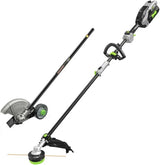 Multi-Head Combo Kit 16-Inch 56-Volt Carbon Fiber String Trimmer with POWERLOAD & 8-Inch Carbon Fiber Edger Attachment & 56-Volt Power Head, 4.0Ah Battery and 320W Charger Included