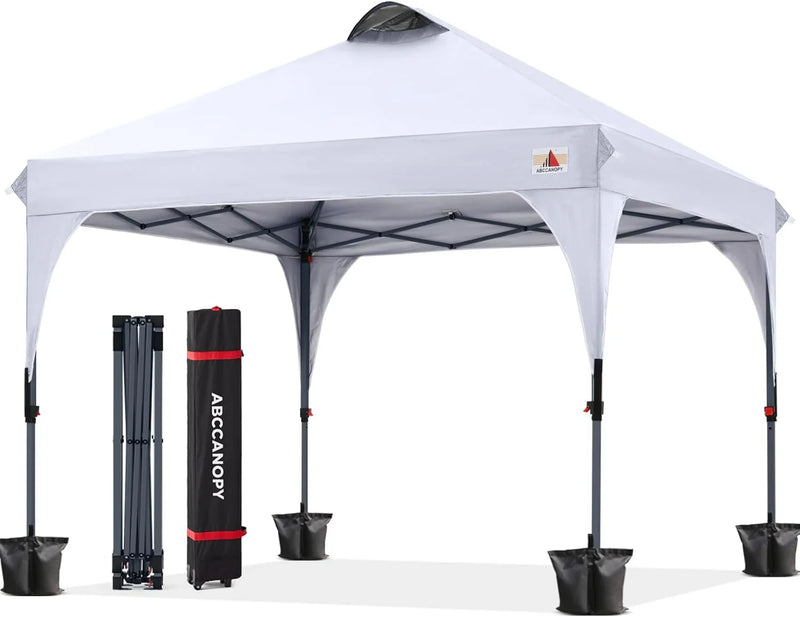 Outdoor retractable sunshade tent (10x10) camping sun shelter series, grey version R6433