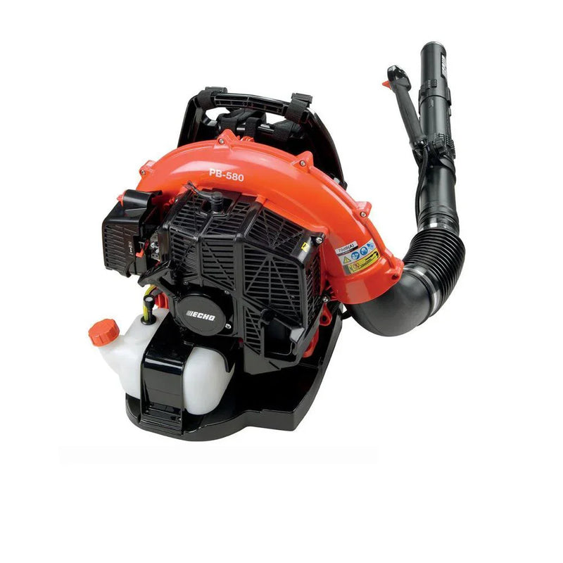 ECHO PB-580T 58.2cc Gas Backpack Leaf Blower, 216 MPH, 517 CFM, 2-Stroke Engine, Tube Throttle C3328
