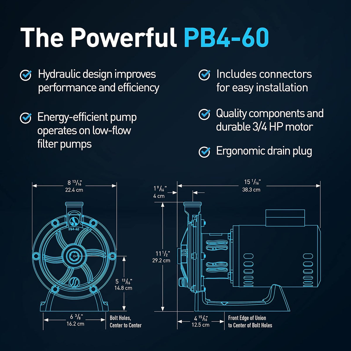 Booster Pump with 60-Hertz Motor
