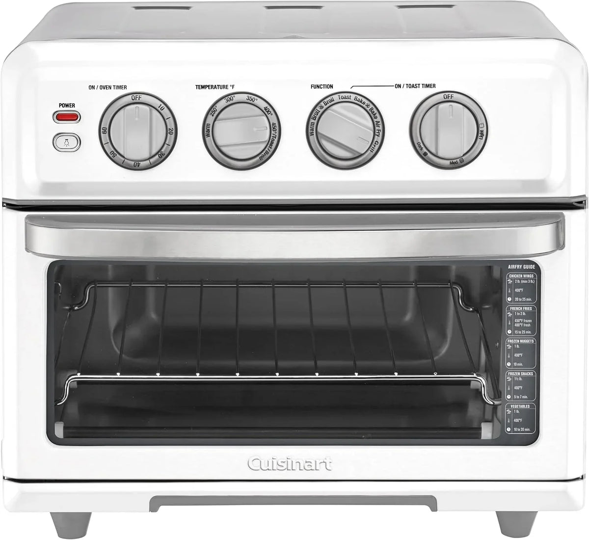 Air fryer with grill, power 1800 watts, 8-1 speed mode, featuring baking, convection baking, grill function, roasting and insulation functions, large capacity, 60-minute timer, model TOA-70, stainless steel material