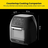 Multifunctional Digital Air Fryer Rotisserie, Dehydrator, Convection Oven