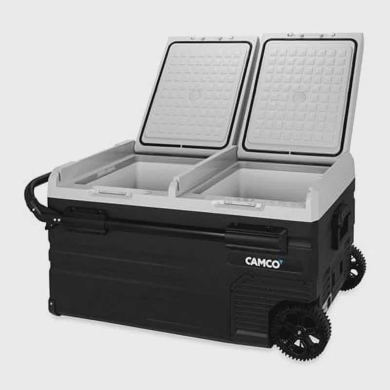 CAM-750 75-Liter Portable Compact Fridge/Freezer | Features Wireless Capable Remote Access 2 Compartments w/Dual Zone Cooling | Adjusts...