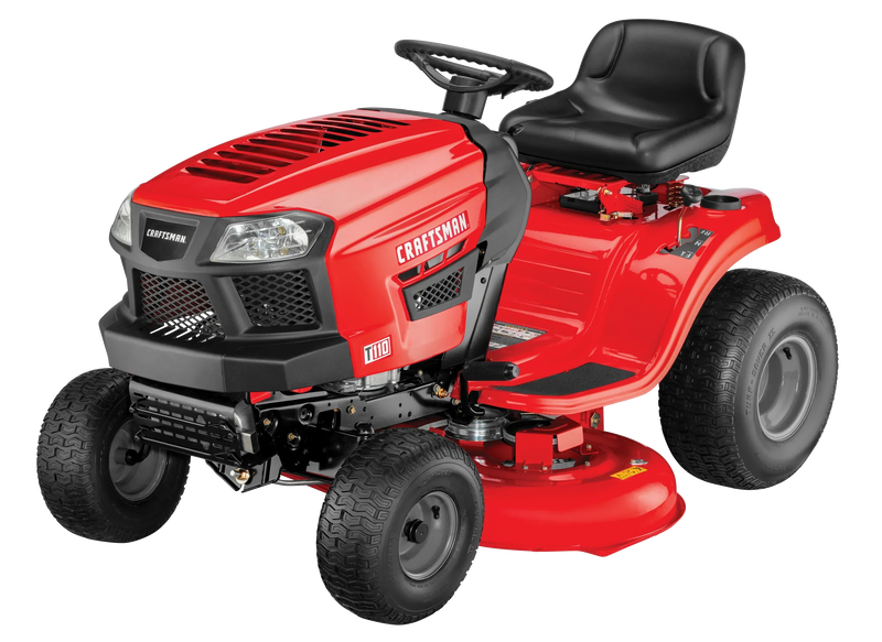 T110 42-in Riding Lawn Mower -- 17.5 HP Engine -- 7-Speed Transmission -- Model 13AN77XS093 V8429