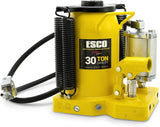 ESCO 30 Ton Air Hydraulic Bottle Jack – Heavy Duty Lifting for Automotive and Industrial Use