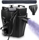 Dry Ice Fog Machine, 3500W Low Lying Fog Machine, Dry Ice Machine with Tube Nozzle High Density Fog Smoke for Wedding Party Events Stage Concert Club Performance DJ (Black)