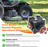 Grass mower chassis gearbox, compatible with 425, 445, and 455 tractors, suitable for 48-inch, 54-inch, and 60-inch grass mower chassis, replaceable
