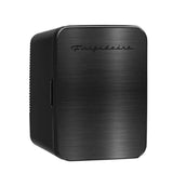 10L 15-Can Mini Personal Fridge – Black Stainless