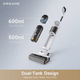 Dreame FloorX 300 Wet Dry Vacuum Cleaner, Vacuum Mop All in One with Auto Self-Cleaning, Floor Cleaner Machine for Hard Floor, 35 Mins Runtime,...