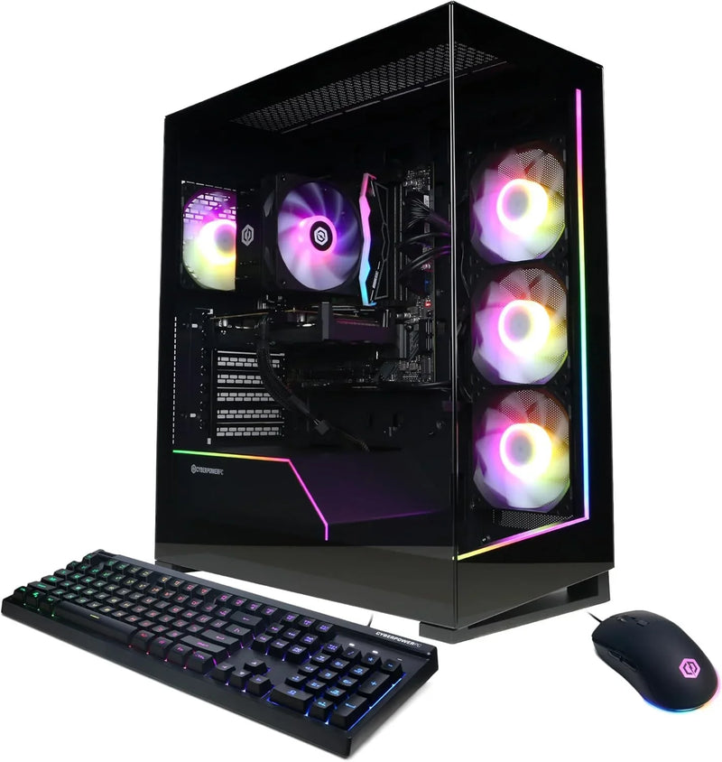 Gaming PC, Intel Core i5-13400F 2.5GHz, GeForce RTX 4060 8GB, 16GB DDR5, 1TB PCIe Gen4 SSD, WiFi Ready & Windows 11 Home (GXiVR8060A24) E7029