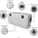 MaxCold 152-qt. Cooler White 01