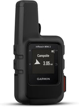 Compact and portable satellite communication device, suitable for hiking use, in orange color