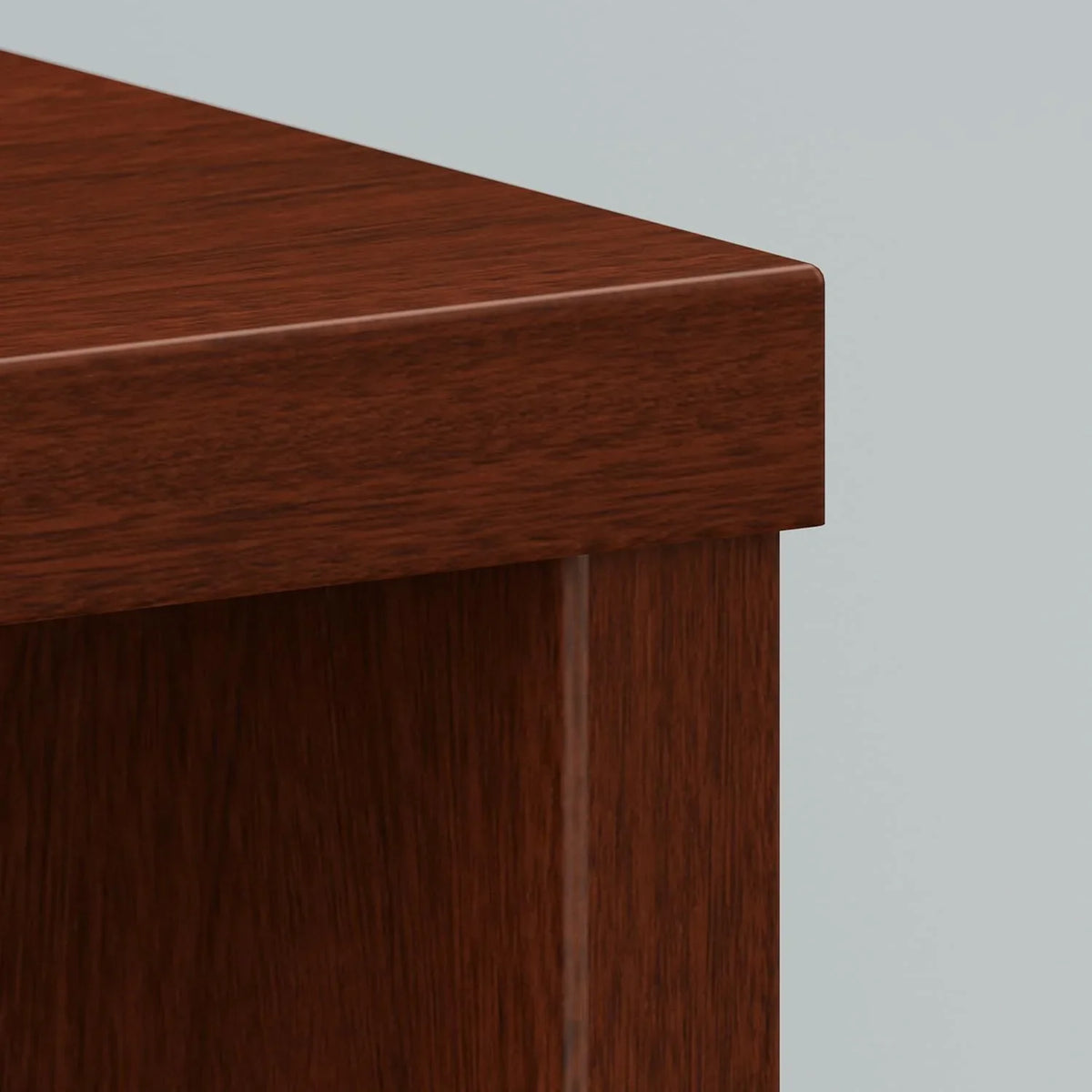Bush Business Furniture Series C Tall 5 Shelf Bookcase in Mocha Cherry, Large Bookshelf for Home and Professional Office