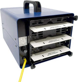 Professional-grade ozone generator ionizer, suitable for areas of up to 2500 square feet. It is used for deodorizing and purifying medium-sized areas (such as hotel rooms, offices, and basements).