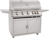 Blaze Freestanding Grill with Lights (BLZ-5LTE2-LP-BLZ-5-CART), 40-inch, Propane Gas