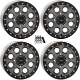 SB-7 Beadlock 15" Wheels Titanium (5 2) RZR 1000 XP/Ranger XP 900/1000