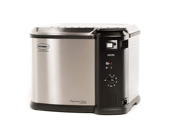 Butterball XL Electric Turkey Fryer, 20 lb Capacity, Analog Controls, Digital Timer, 1650W Heating, Easy Clean, Safe Design B9466