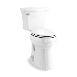 Extra Tall Highline Arc Complete Solution 2-piece 1.28 GPF Single Flush Elongated Toilet in White (Seat Included) 78305-0 Y4243