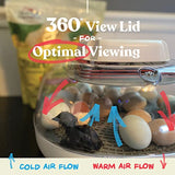 Farms Nurture Right Egg Incubator for Hatching Chicks - Holds 22 Eggs