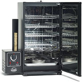 Four-grid outdoor electric oven, digital vertical oven, equipped with stainless steel baking rack