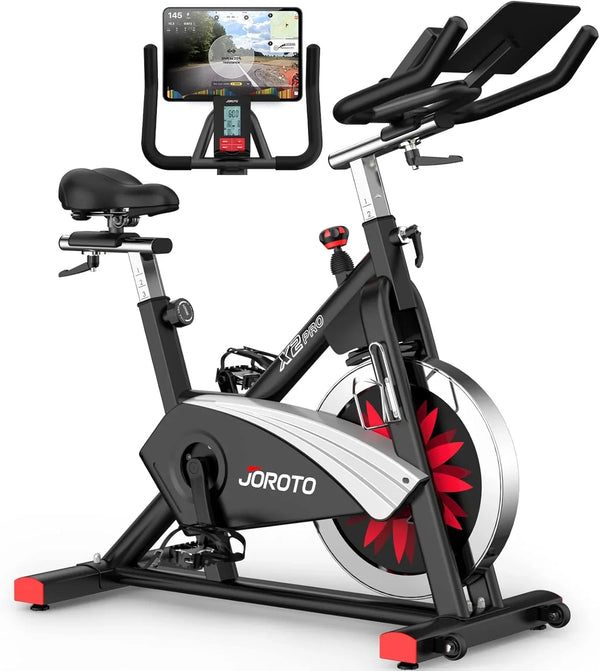 Exercise bike - An indoor cycling bike with readable magnetic resistance and belt drive function L5053