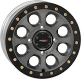 SB-7 Beadlock 15" Wheels Titanium (5 2) RZR 1000 XP/Ranger XP 900/1000