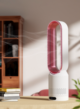 Bladeless Air Cooler – 3-in-1 Fan with Oscillation & Touch Control