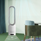 Bladeless Air Cooler – 3-in-1 Fan with Oscillation & Touch Control