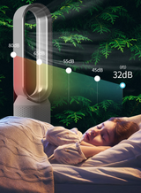 Bladeless Air Cooler – 3-in-1 Fan with Oscillation & Touch Control