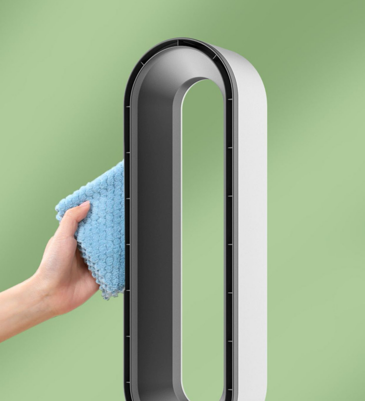 Bladeless Air Cooler – 3-in-1 Fan with Oscillation & Touch Control