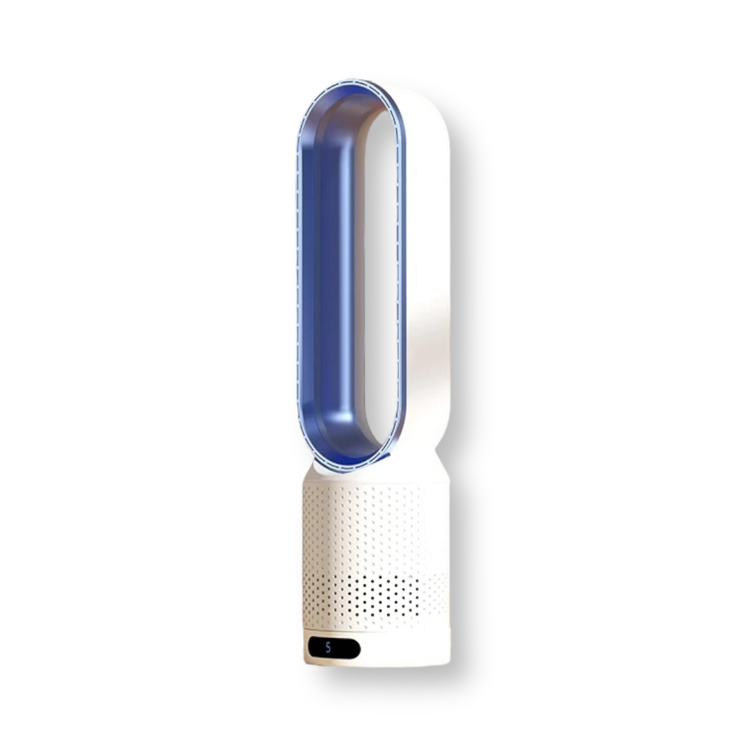 Bladeless Air Cooler – 3-in-1 Fan with Oscillation & Touch Control