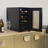 Koolatron 8 Bottle Wine Cooler Thermoelectric Freestanding Wine Fridge