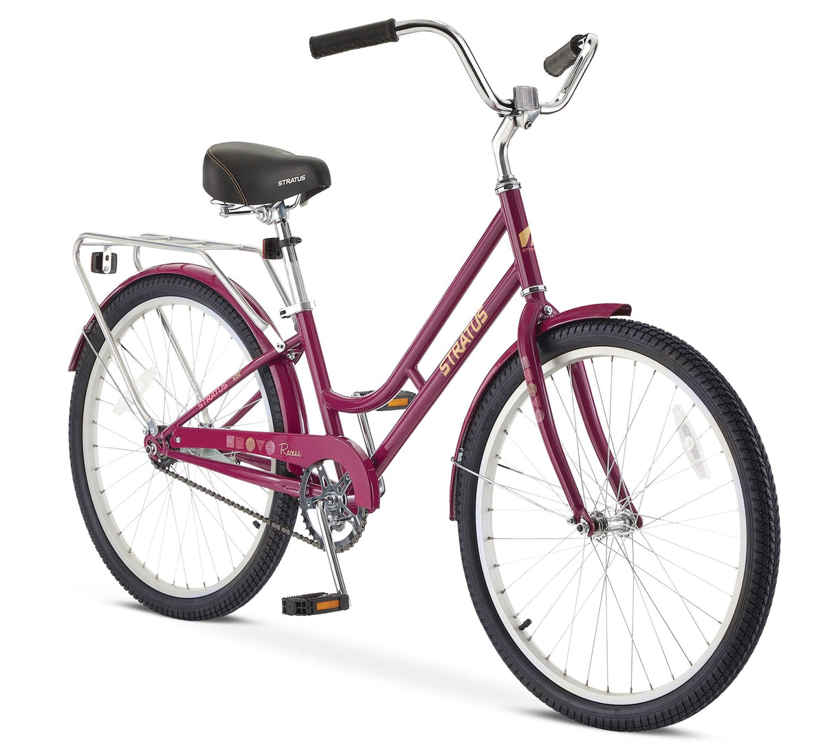 Adult Recess Bicycle, 24-in Wheel, Single Speed, Steel Frame, Purple