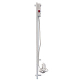 Electric Heater with Plug-in Thermostat, 600W, White
