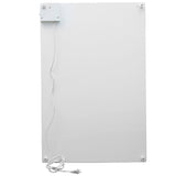 Electric Heater with Plug-in Thermostat, 600W, White