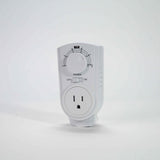 Plug-in Thermostat for Portable Space Heater & AC, White