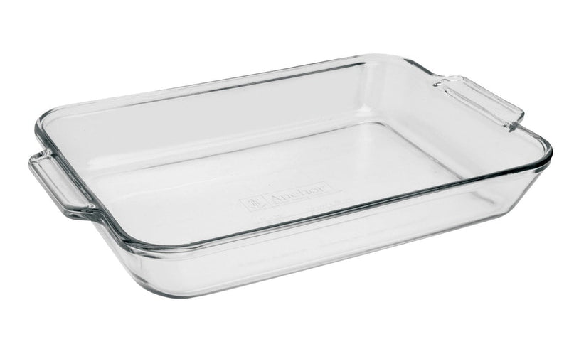 Oven Basics Glass Utility Roaster Pan, 5-qt W5872